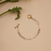  CUPID CLASP BOLD RECTANGLE BRACELET (S) 
