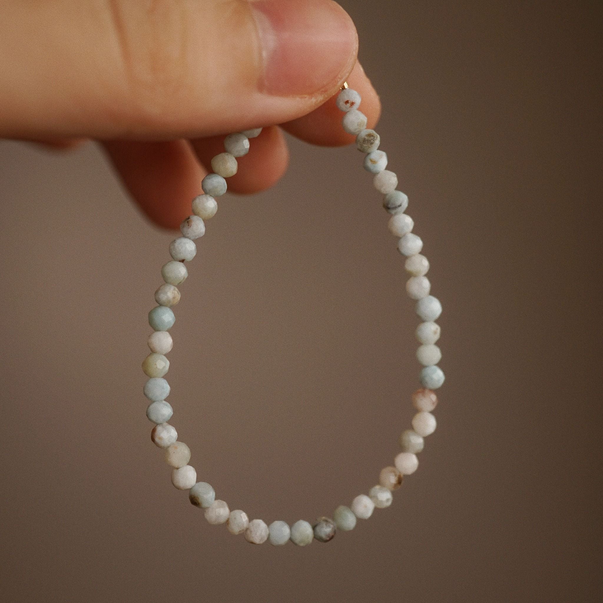  LARIMAR STONE BRACELET 
