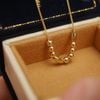  MORSE CODE MINI CURB NECKLACE 