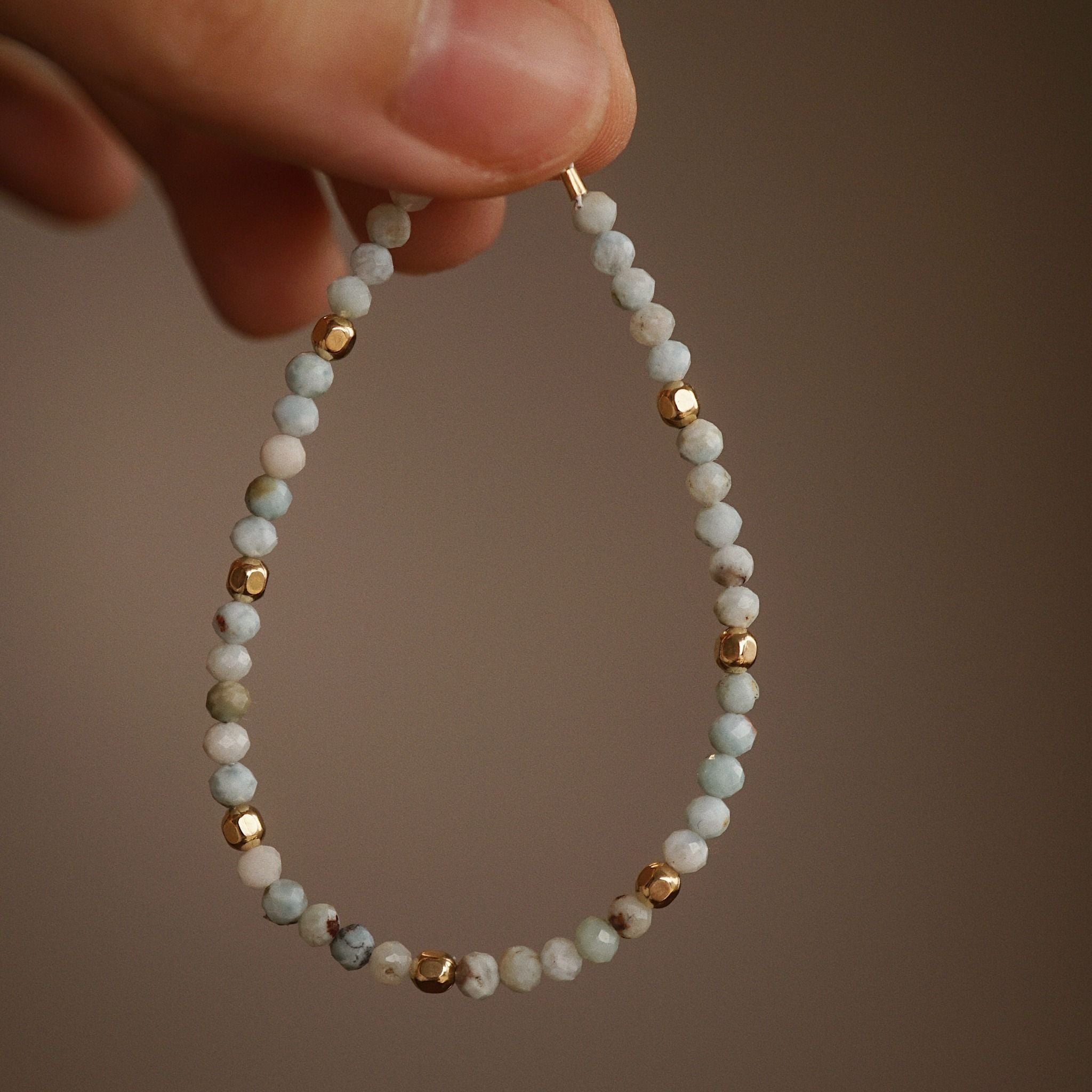  LARIMAR STONE BRACELET 