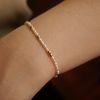  RICE SHAPE PEARL BEADED BRACELET 