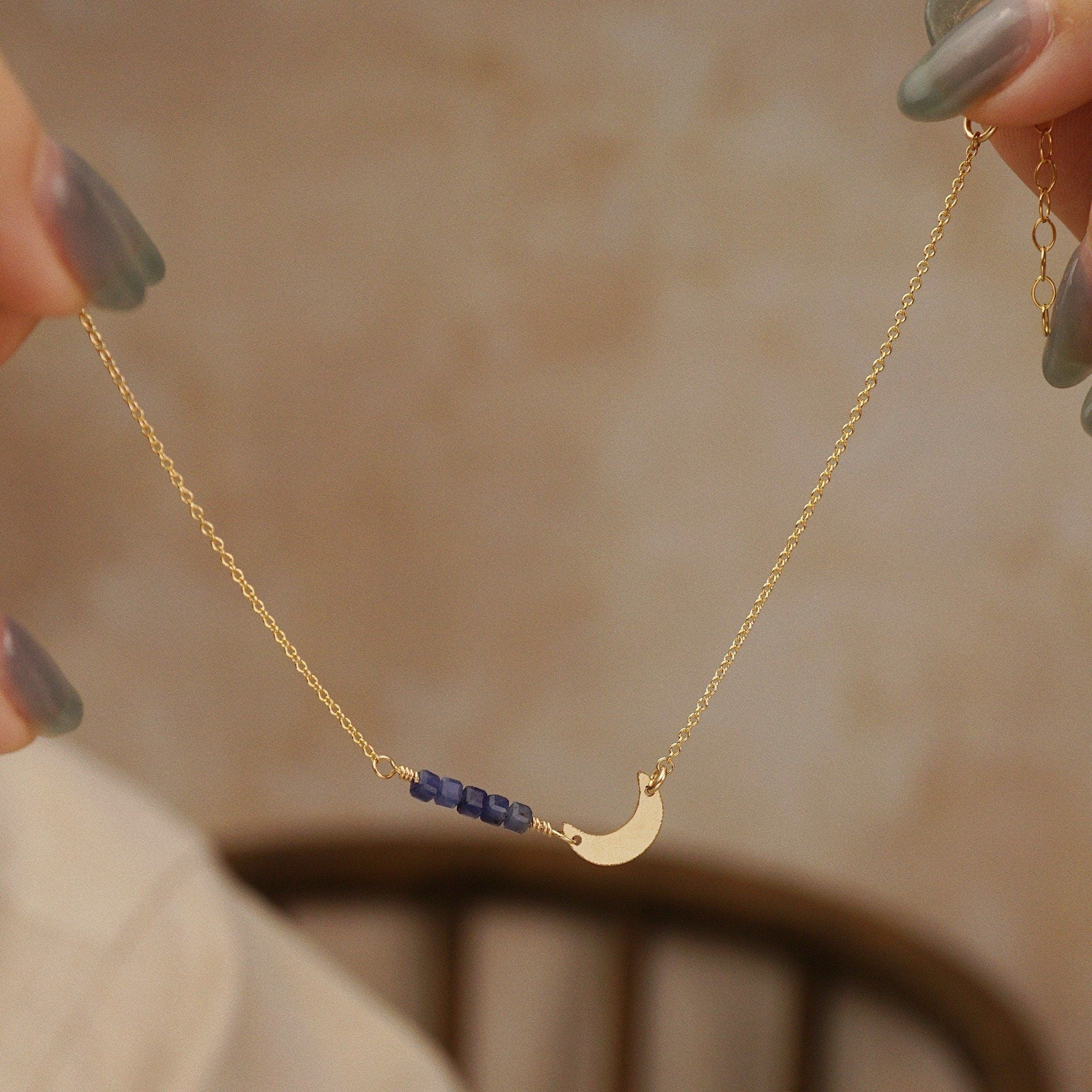  CRESCENT LAPIS BRACELET 