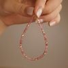  PINK TOURMALINE STONE BRACELET 