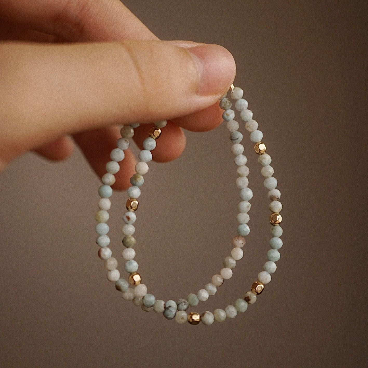  LARIMAR STONE BRACELET 