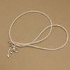  RIBBON KNOT BABY PEARL CHOKER NECKLACE (S) 