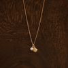  SHELL&PEARL MINI CURB NECKLACE 