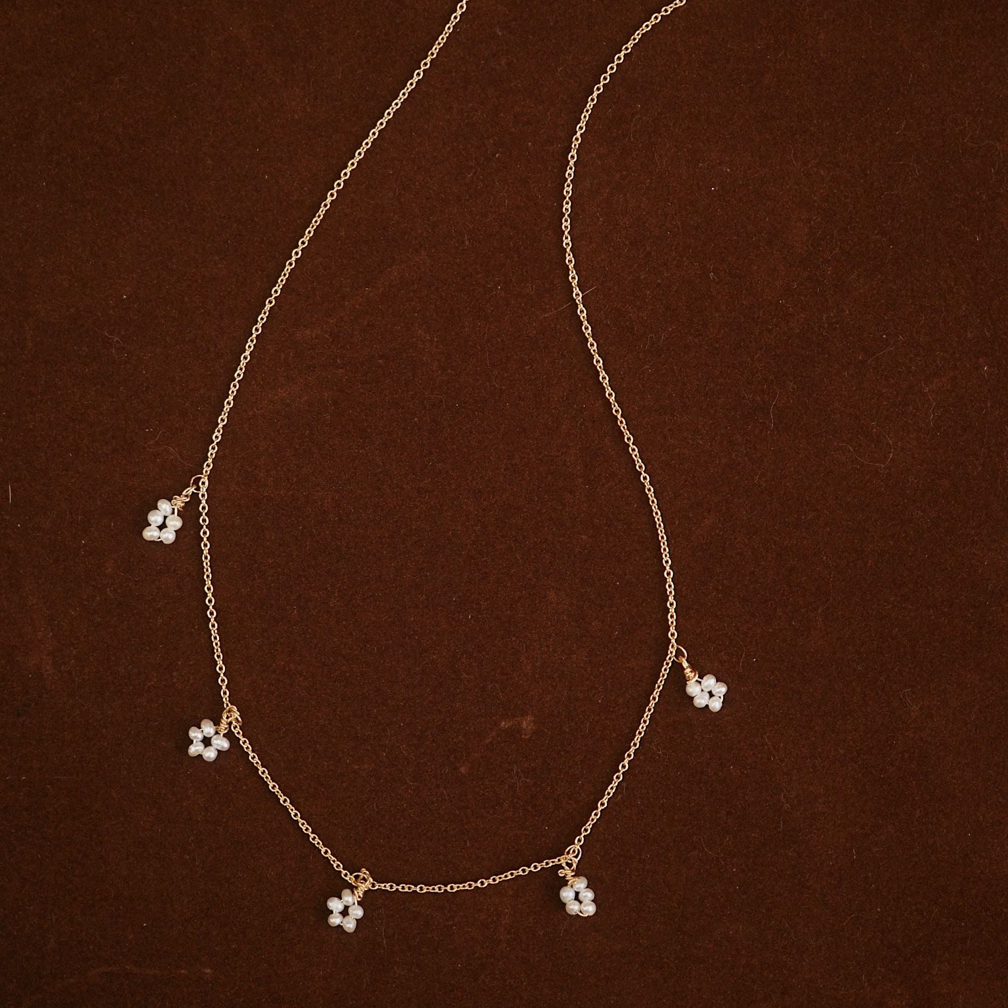  MULTI BABY PEARL NECKLACE 