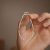  TUBE PETITE PEARL RECTANGLE SPRING BRACELET (S) 