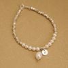  MINI DISC & BOLD PEARL SUNDANCE MIX ROUND PEARL BRACELET (S) 