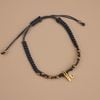  HOLLOW LETTER BEADED STRING BRACELET 