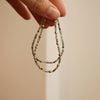  MOSS AGATE STONE BRACELET 