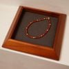  GARNET STONE BRACELET 