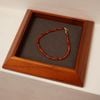  GARNET STONE BRACELET 