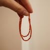  GARNET STONE BRACELET 