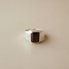  GARNET SIGNET RING (S) 