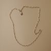 HEART LINK CHAIN CHOKER NECKLACE (S) 