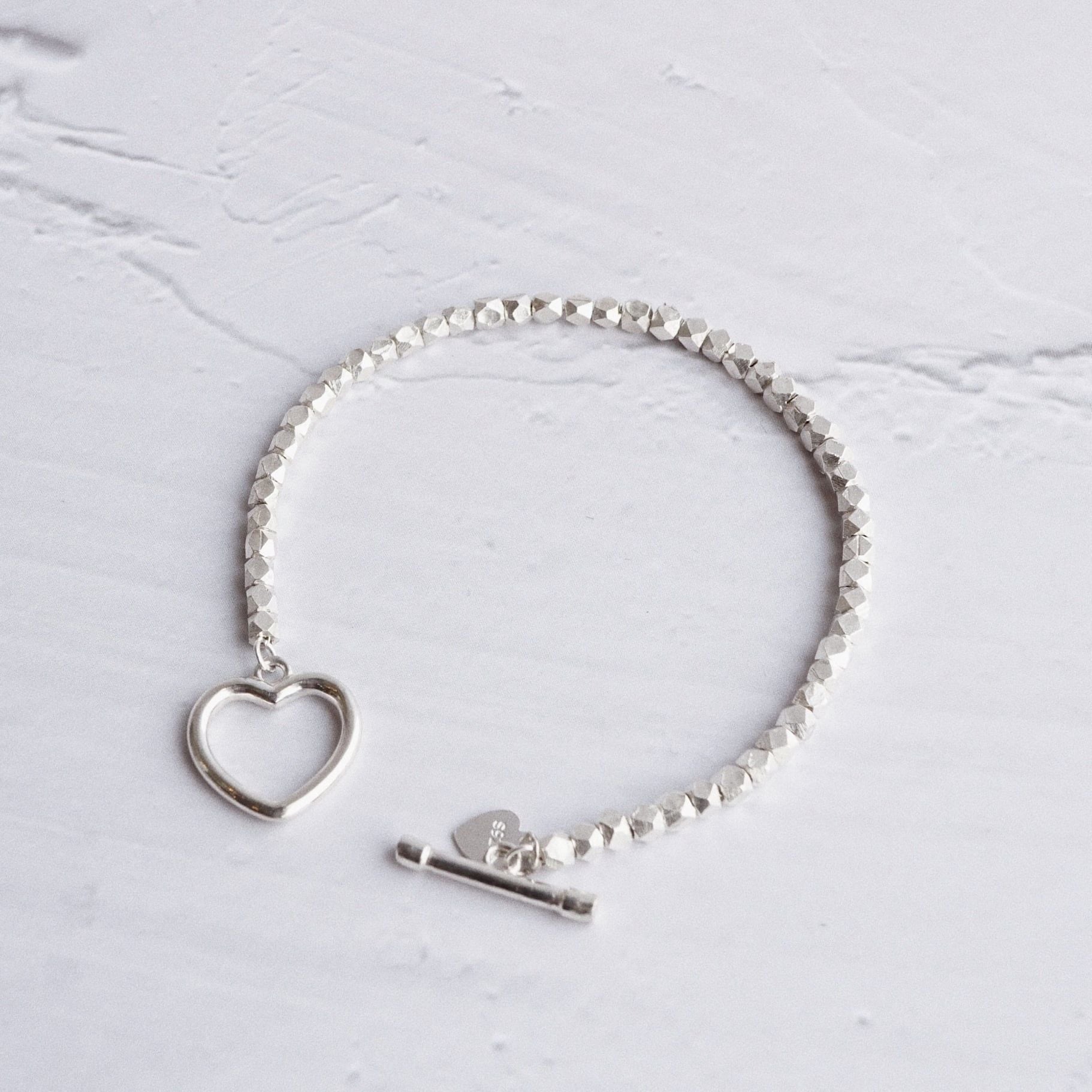  HEART FRAME CLASP SUNDANCE BRACELET (S) 