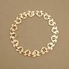  HEART LETTER AMETHYST BRACELET 
