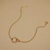  INTERLOCKING CIRCLE SILKY BRACELET 