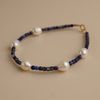  LAPIS MIX PEARL BRACELET 
