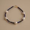  LAPIS MIX PEARL BRACELET 