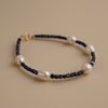  LAPIS MIX PEARL BRACELET 