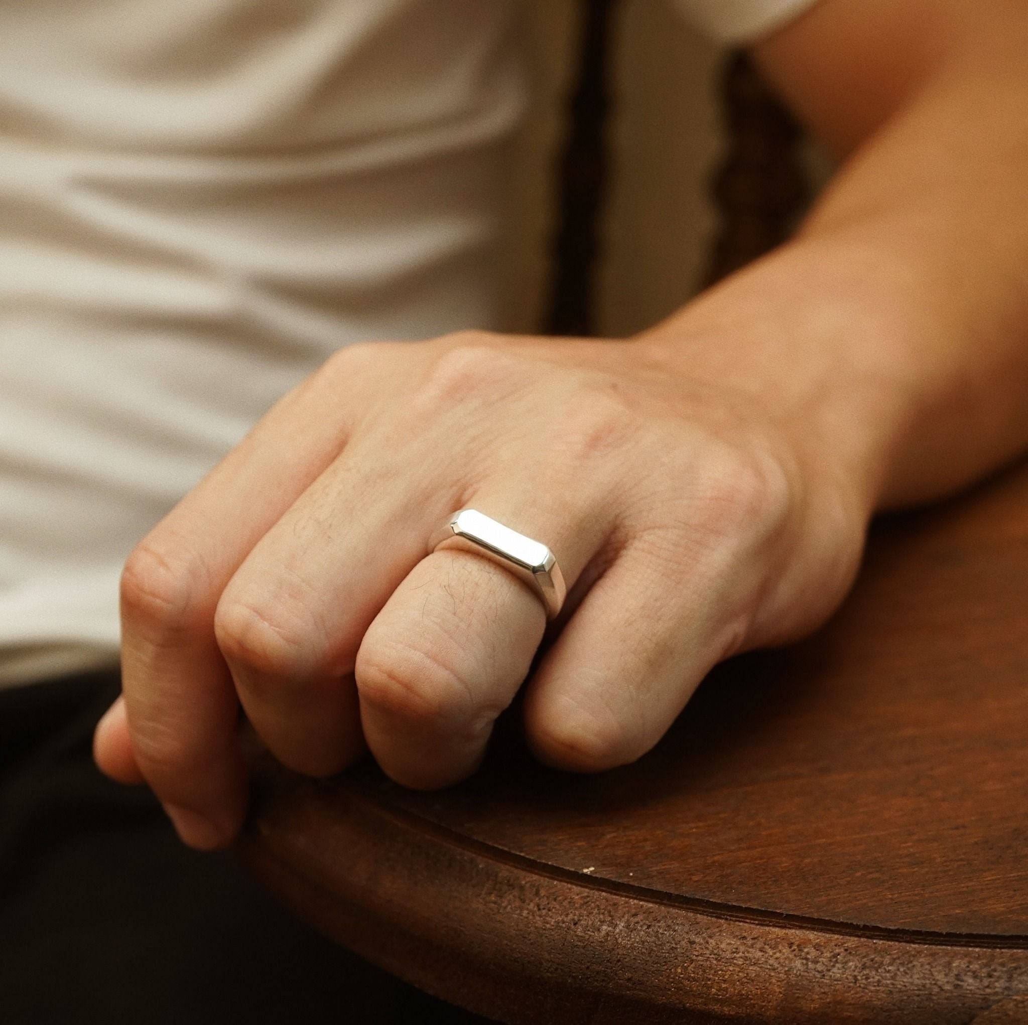  LINE SIGNET RING (S) 