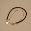  MINI HEART - SATELLITE GARNET BRACELET 
