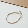  EMERALD- NUGGET BEADED BRACELET 