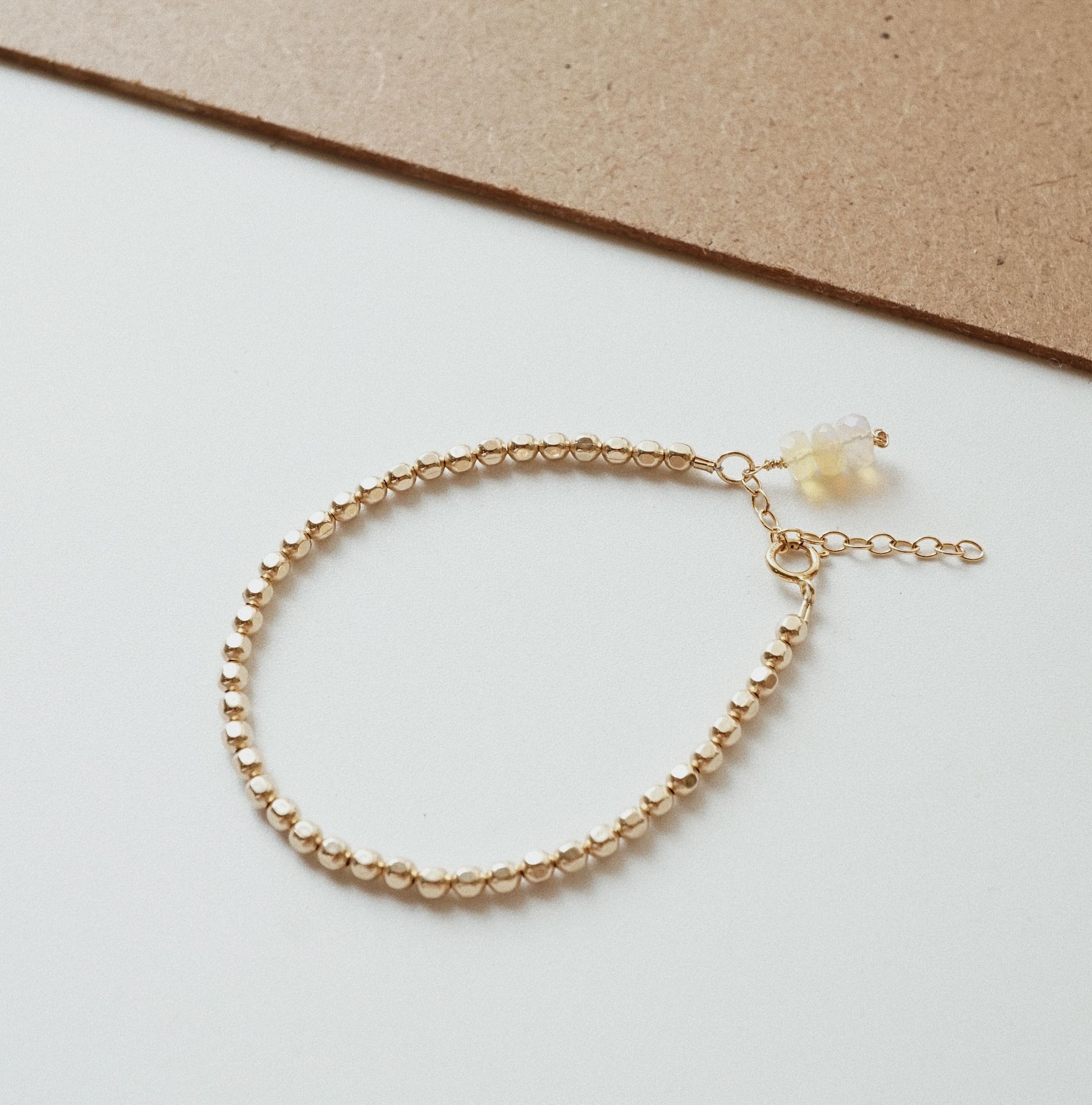  OPAL - BEADED NUGGET BRACELET 