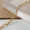  TOGGLE CLASP OVAL CABLE NECKLACE 