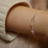  PAVE LETTER CURB BRACELET (S) 