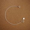  PAVE LETTER CURB BRACELET (S) 