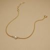  PEARL LINK SILKY BRACELET 