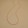  PEARL LINK SILKY NECKLACE 