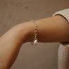 PEARL - RECTANGLE CHAIN BRACELET (S) 