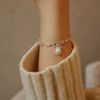  PEARL - RECTANGLE CHAIN BRACELET (S) 