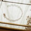  PEARL - RECTANGLE CHAIN BRACELET (S) 