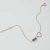  SPARKLE HEART SAPPHIRE BRACELET 