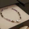  PURPLE PALETTE HEART LOCK BRACELET (S) 