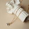  BOLD STONE SATELLITE NECKLACE 