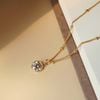  BOLD STONE SATELLITE NECKLACE 
