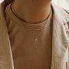  BOLD STONE SATELLITE NECKLACE 