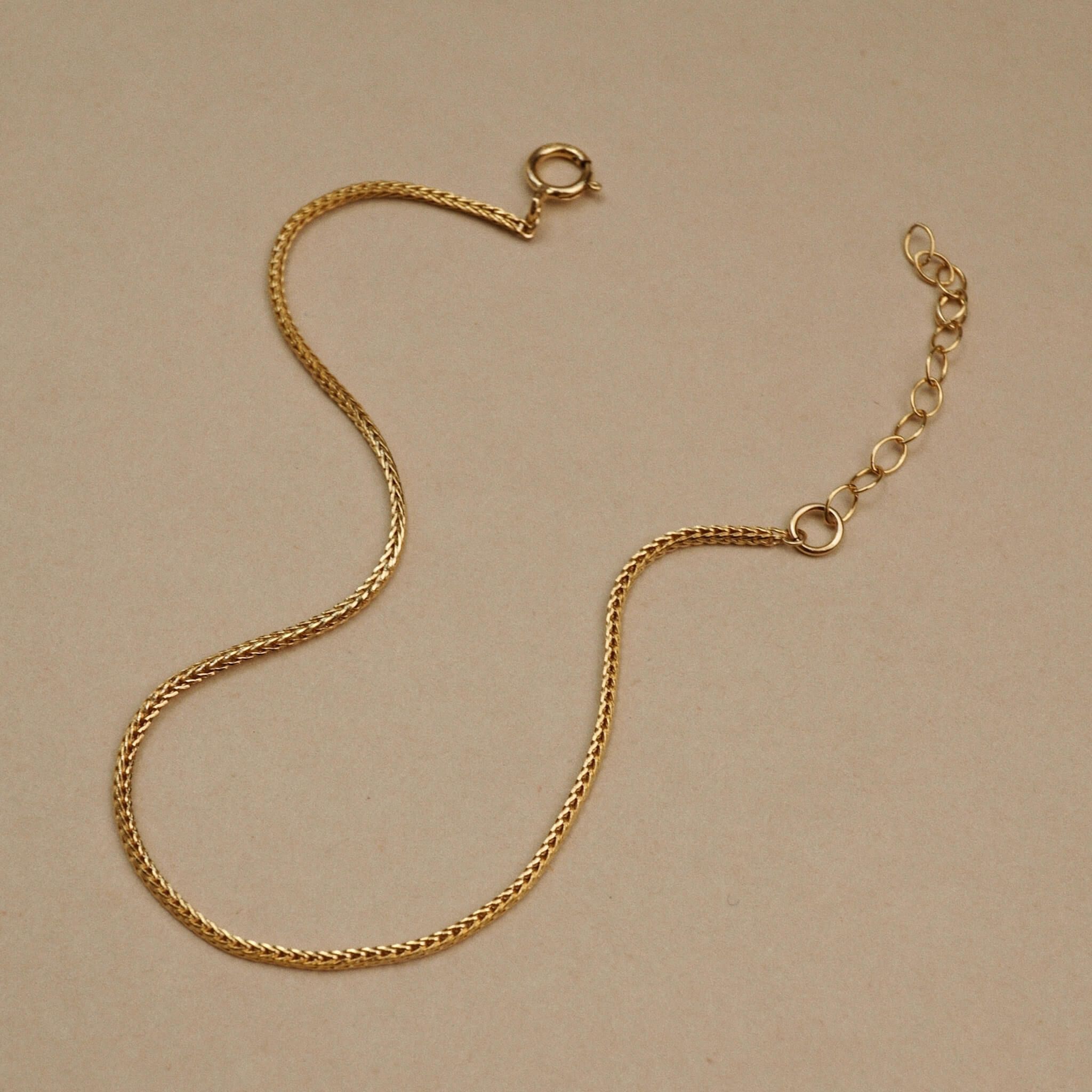  FOXTAIL CHAIN BRACELET 