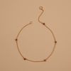  RUBY STONE STATION BRACELET 