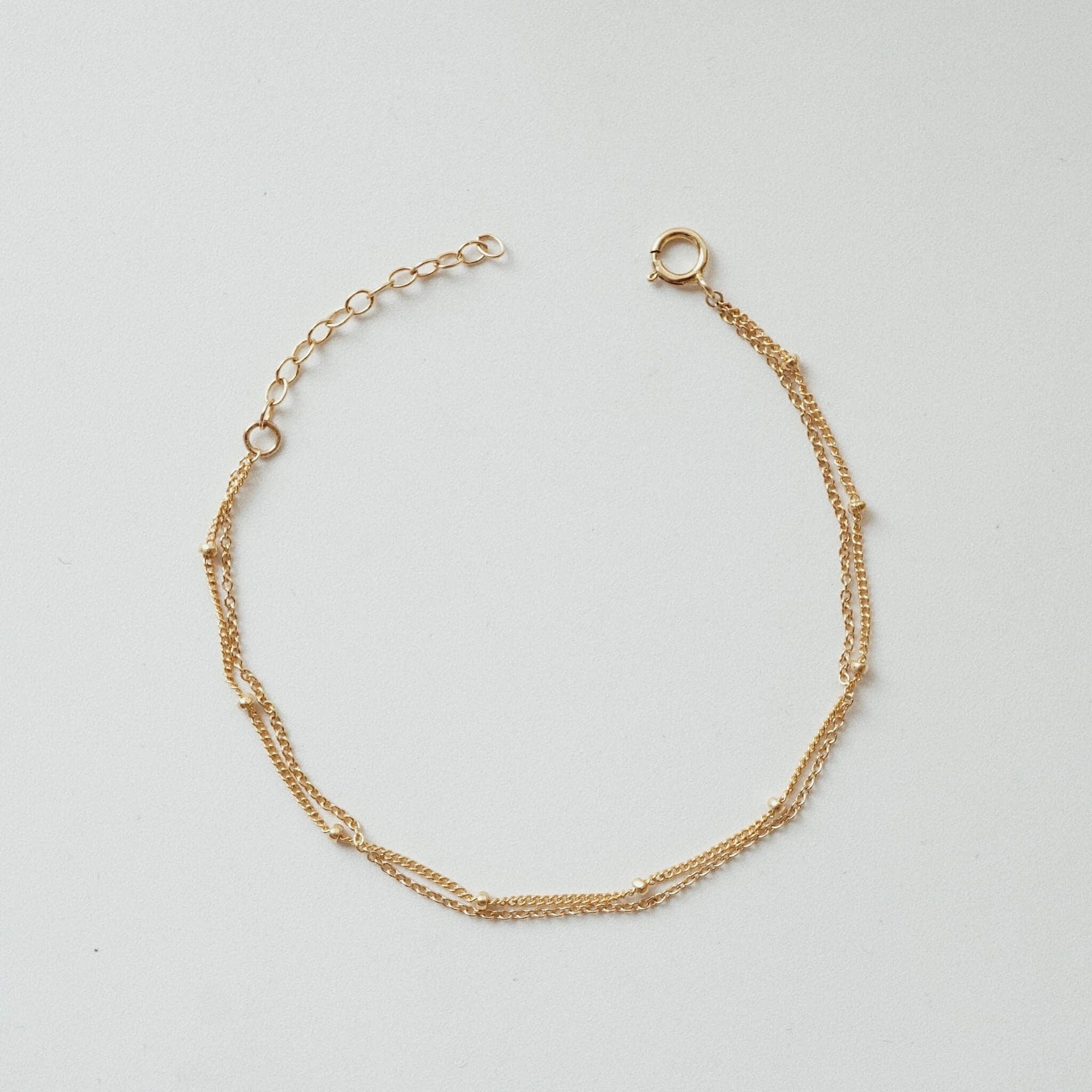  PLAIN SATELLITE BRACELET 