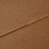  CURB & RECTANGLE CHAIN BRACELET 