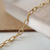  TOGGLE CLASP OVAL CABLE BRACELET 