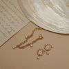 TRIO PEARL OVAL CABLE BRACELET 