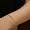  10 - ROUND BEADED BRACELET 